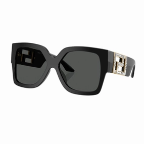 Versace Ve4402 547887 Sunglasses - Black Frame, Dark Grey Lens Instant Savings Inside