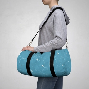 Lfo - Luggage Factory - Planes Trails Duffel Bag Special Price Today