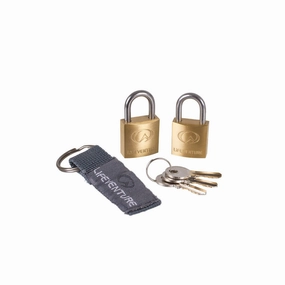 Trending Now Offer Lifeventure Mini Brass Padlocks