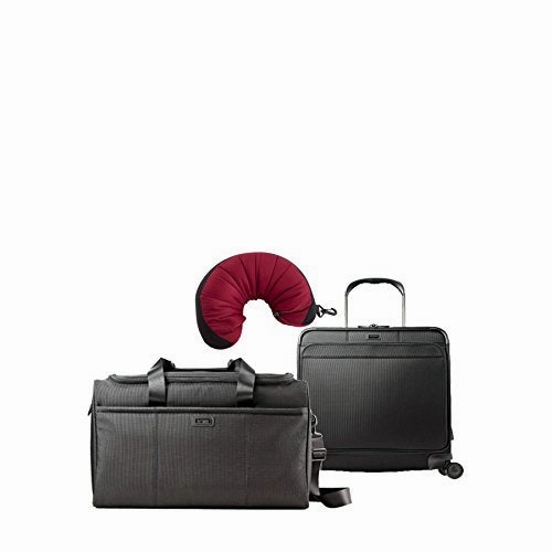 Today Only Savings Hartmann Ratio | 3-Piece Set | Travel Duffel & Long Journey Expandable Glider, Travel Pillow