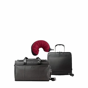 Today Only Savings Hartmann Ratio | 3-Piece Set | Travel Duffel & Long Journey Expandable Glider, Travel Pillow