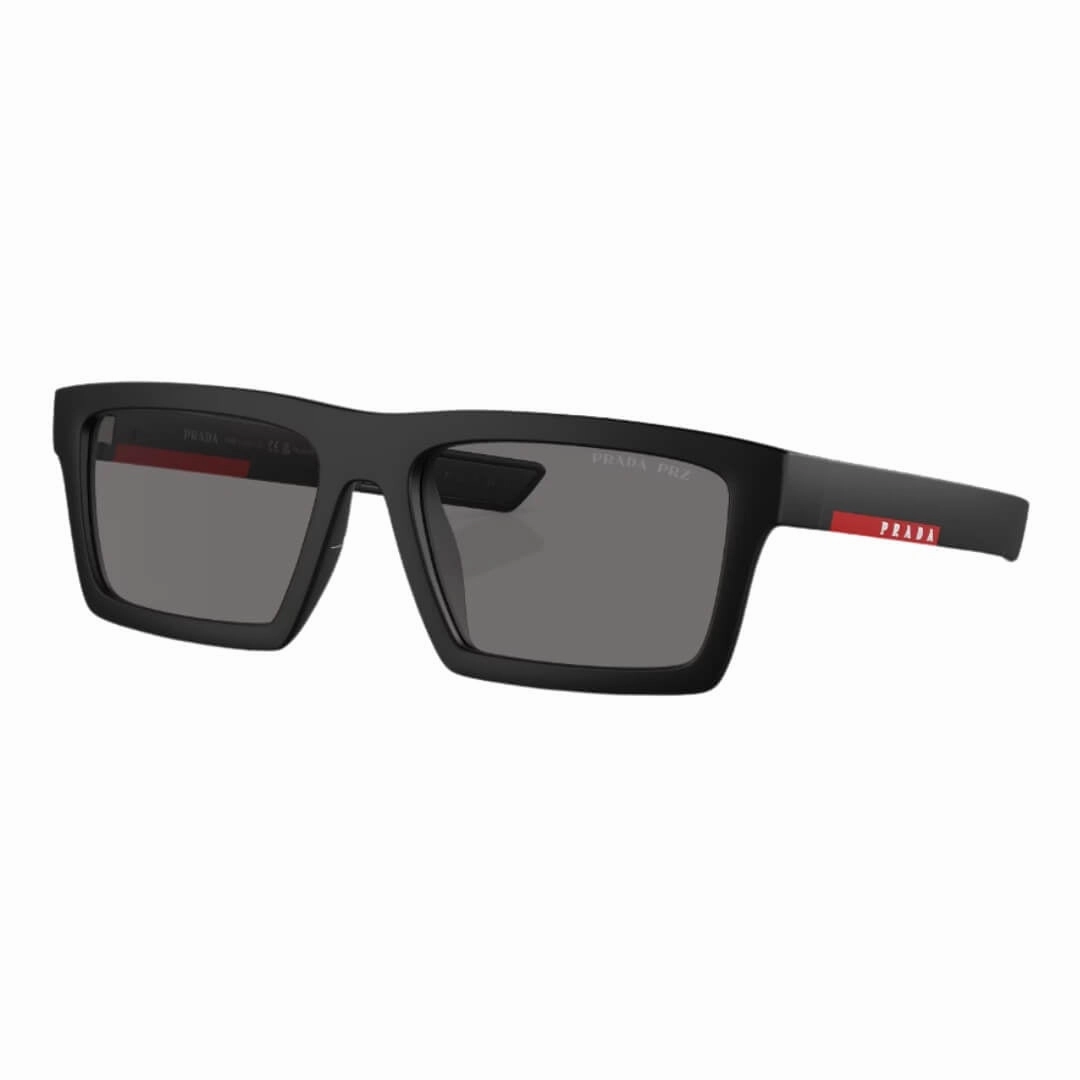 Limited Offer Alert Today Only Hot Pick Prada Linea Rossa Ps 02Zsu 1Bo02G 58 - Matte Black Frame Dark Grey Polarized