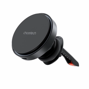 Dont Miss Todays Deal Choetech Magnetic Wireless Car Charger T205-F 15W - Black (Cho-T205-F-Bk)