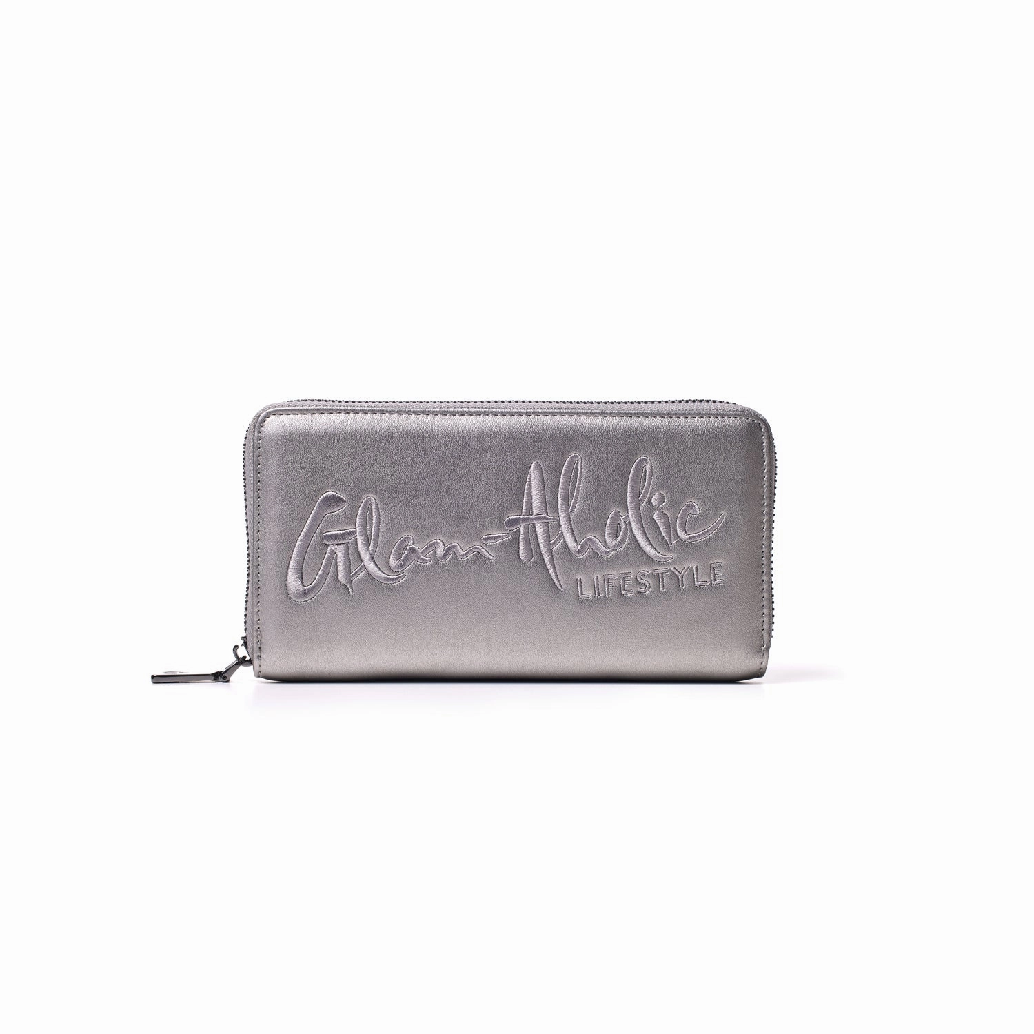 Standard Signature Logo Wallet - Platinum Limited Time Discount Limited Offer Alert