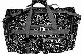 Explorer Flower Paisely Travel Duffel Bag Foldable Lightweight For Women & Men Ykk Zipper Gym Carry Dont Miss Hot Deals