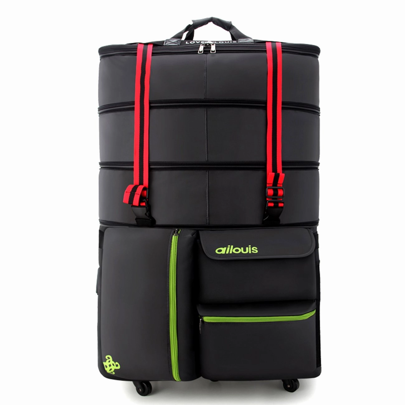 Extra Large Expandable Lightweight Luggage Rolling Duffel Bag (Xxl) With Wheels Travelling Foldable Suitcase Todays Hot Pick