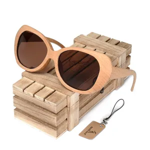 Clearance Event Alert Shop Hot Picks Fashion Polarized  Handmade Wooden Pilot Sunglasses With Wood Box Case