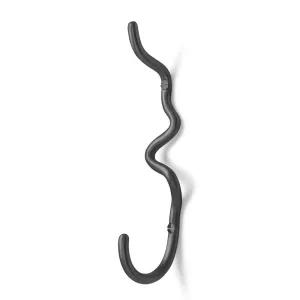 FERM LIVING Curvature Hook, Black Brass