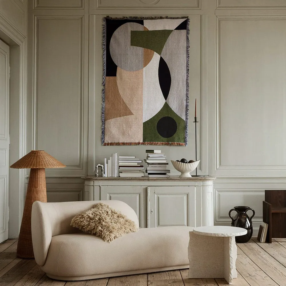 FERM LIVING Entire Wall Tapestry/Throw Blanket