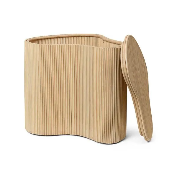 FERM LIVING Isola Storage Table, Natural