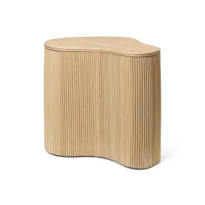 FERM LIVING Isola Storage Table, Natural