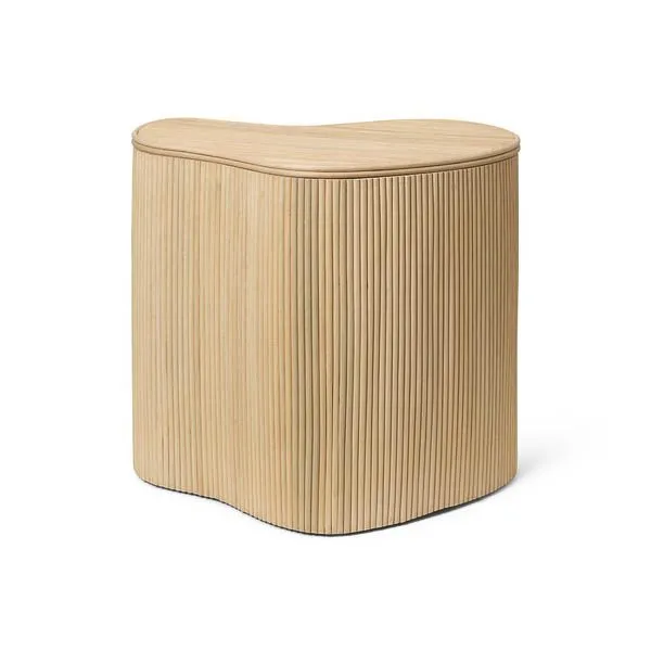FERM LIVING Isola Storage Table, Natural