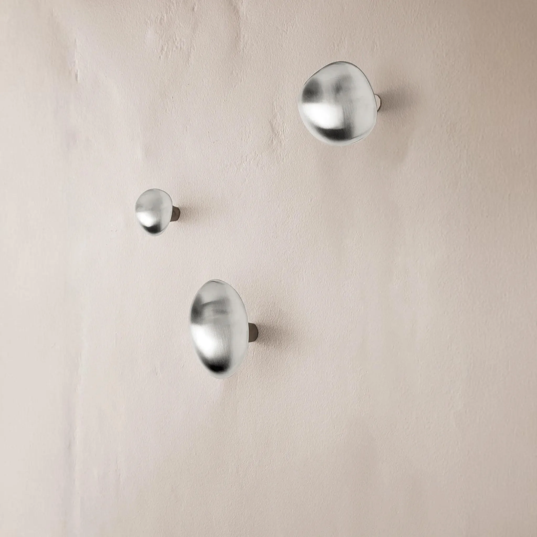 FERM LIVING Lemon Hook, Brushed Stainless Steel