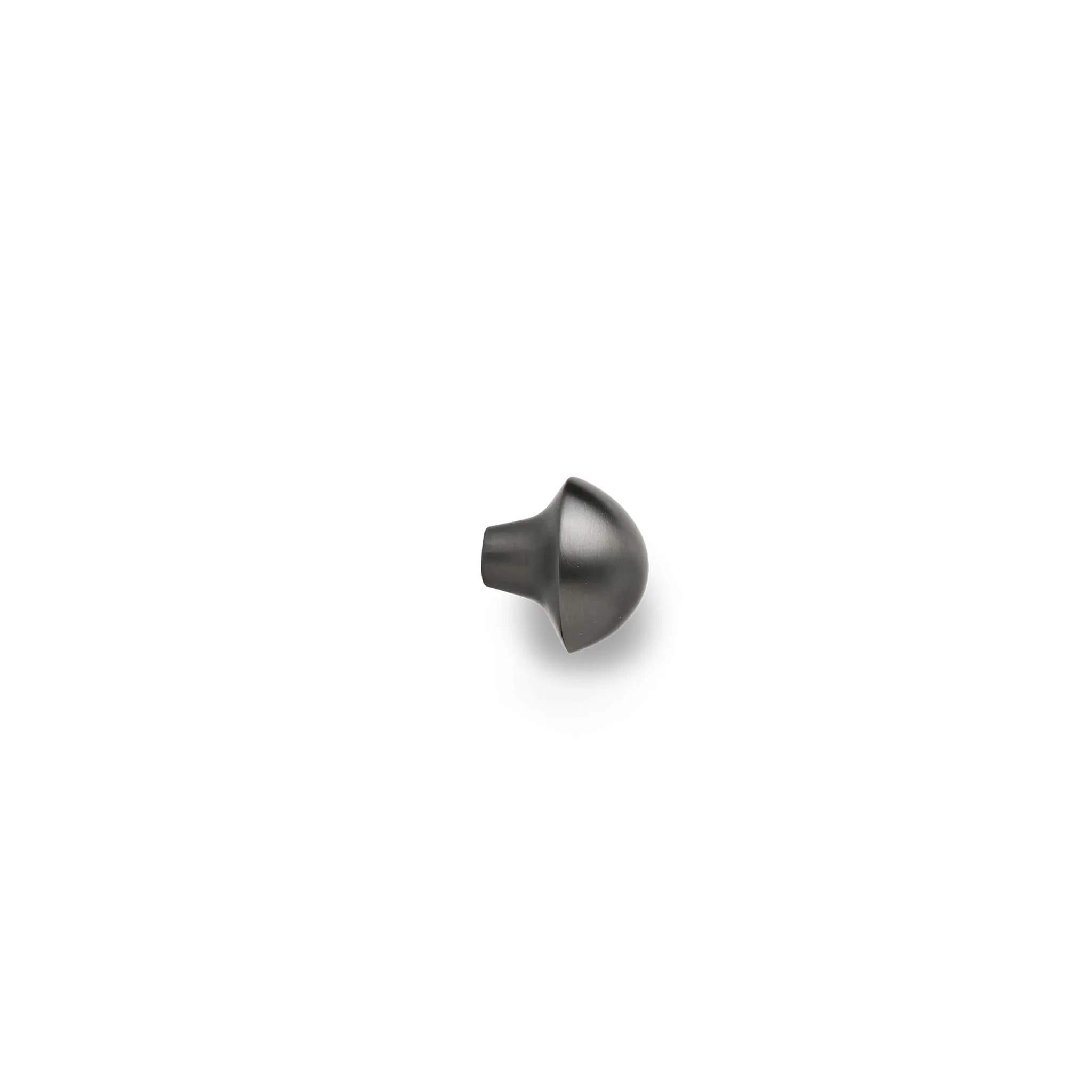 FERM LIVING Mushroom Hook, Black Brass