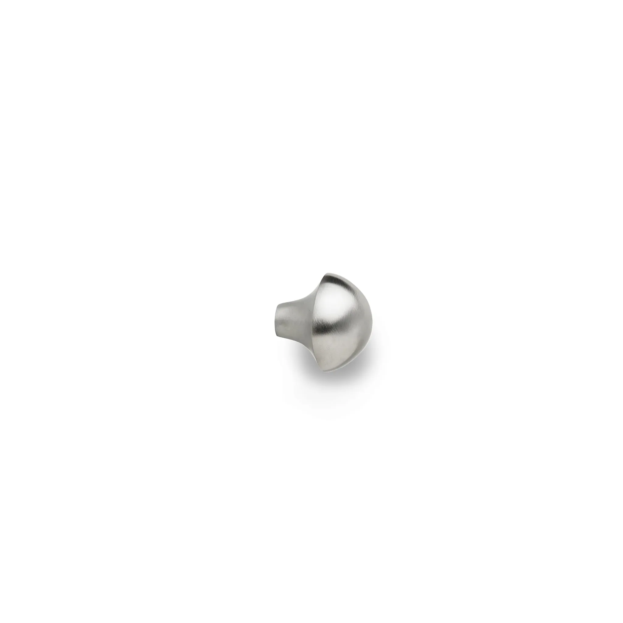 FERM LIVING Mushroom Hook, Brushed Stainless Steel