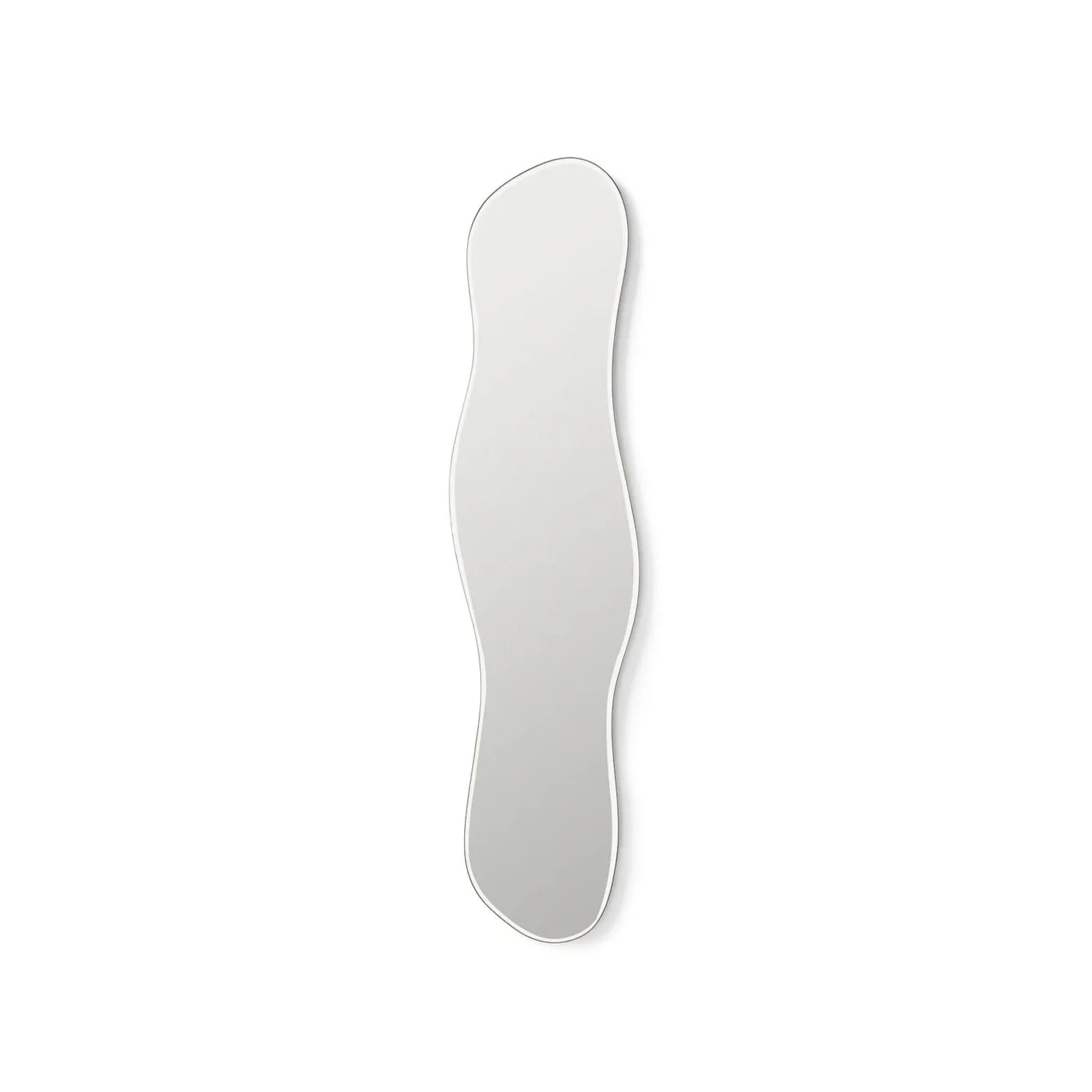 FERM LIVING Pond Mirror, Full Size, Dark Chrome