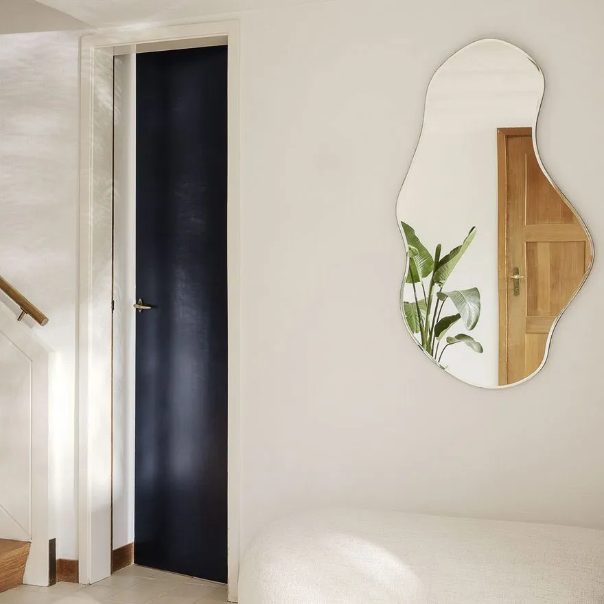 FERM LIVING Pond Mirror Large, Brass