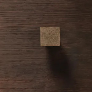 FERM LIVING Square Hook, Large, Casted Brass