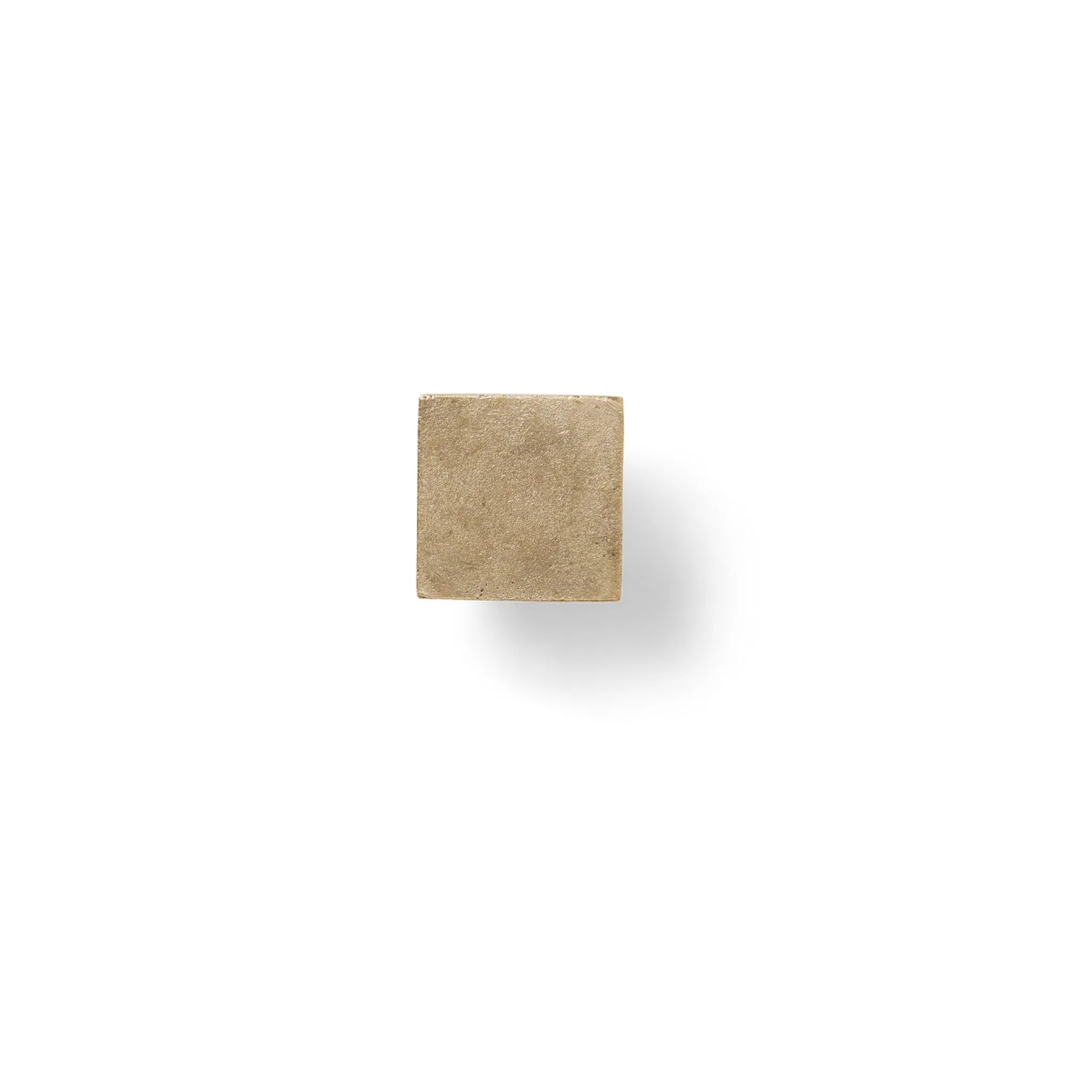 FERM LIVING Square Hook, Large, Casted Brass