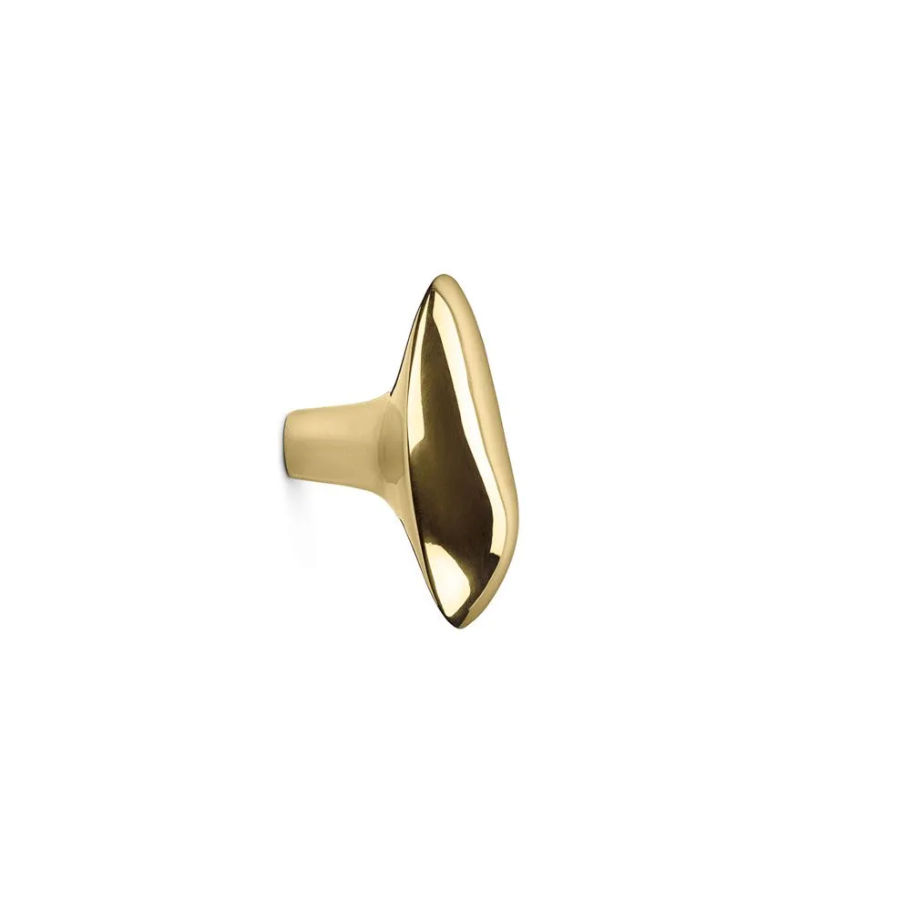 FERM LIVING x Helena Rohner Chanterelle Wall Hook/Knob, Brass