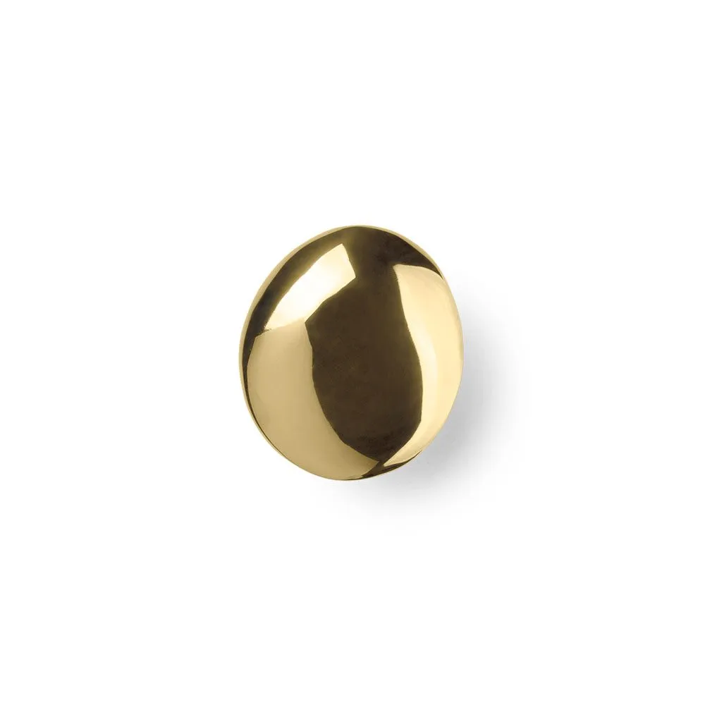 FERM LIVING x Helena Rohner Chanterelle Wall Hook/Knob, Brass