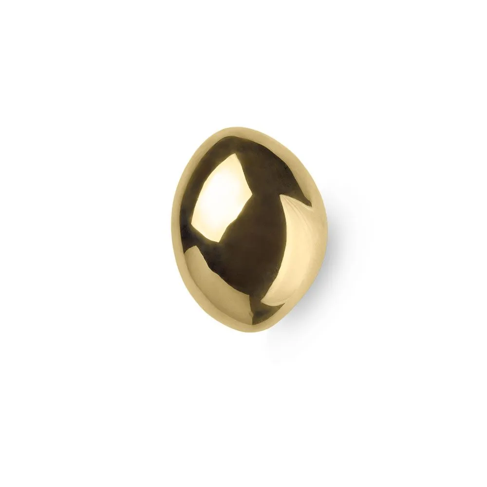 FERM LIVING x Helena Rohner Lemon Wall Hook/Knob, Brass