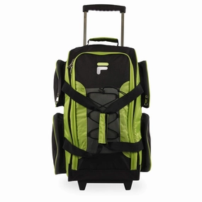 Fila 22" Lightweight Carry On Rolling Duffel Bag,  Neon Lime,  One Size Grab Your Hot Pick Last Chance Steal