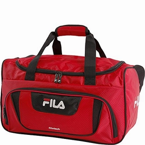 Fila Ace 2 Small Duffel Sports Gym Bag, Red, One Size Save Today Event Hot Pick Online