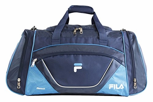 Hot Deals Today Limited Time Offer Fila Acer Large Sport Duffel Bag, Navy/Blue, One Size