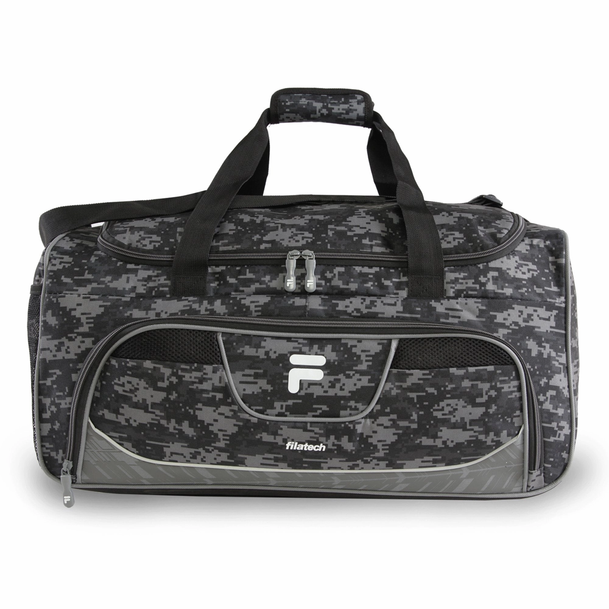 Fila Speedlight Medium Duffel Gym Sports Bag, Grey Digi Camo, One Size MustHave Deal