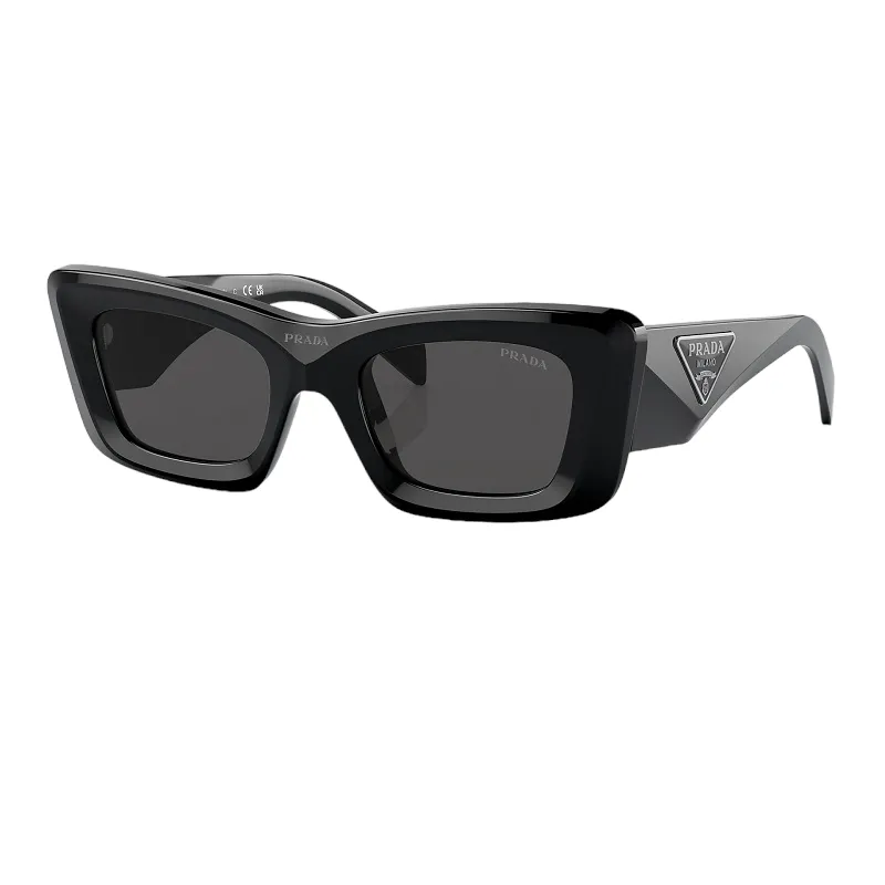Prada Pr 13Zs 1Ab5S0 Black Dark Grey Grab It Fast