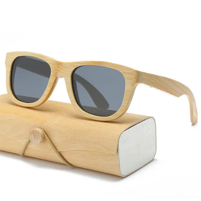 Wood Sunglasses Square With Case Dont Miss This Steal Dont Wait Save Today