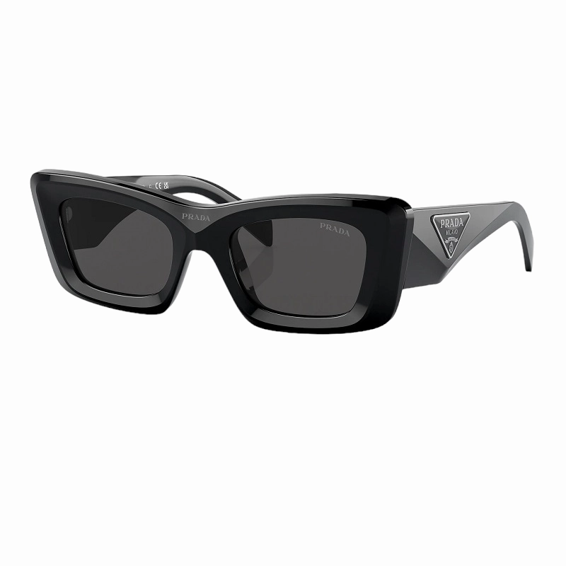 Prada Pr 13Zs 1Ab5S0 Black Dark Grey Grab It Fast