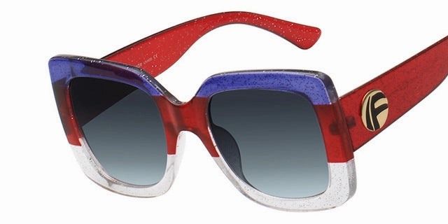 Retro Square Frame Summer Fashion Women'S Sunglasses Daily Clearance Deal