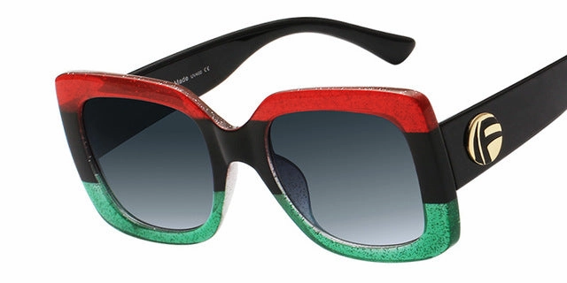 Shop Smart Save Daily Deal Frenzy Retro Square Frame Summer Fashion Women'S Sunglasses