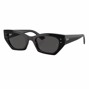 Ray-Ban Zena Rb4430 667787 52 - Black Frame With Dark Grey Lens Last Chance Offer Limited Time Discount