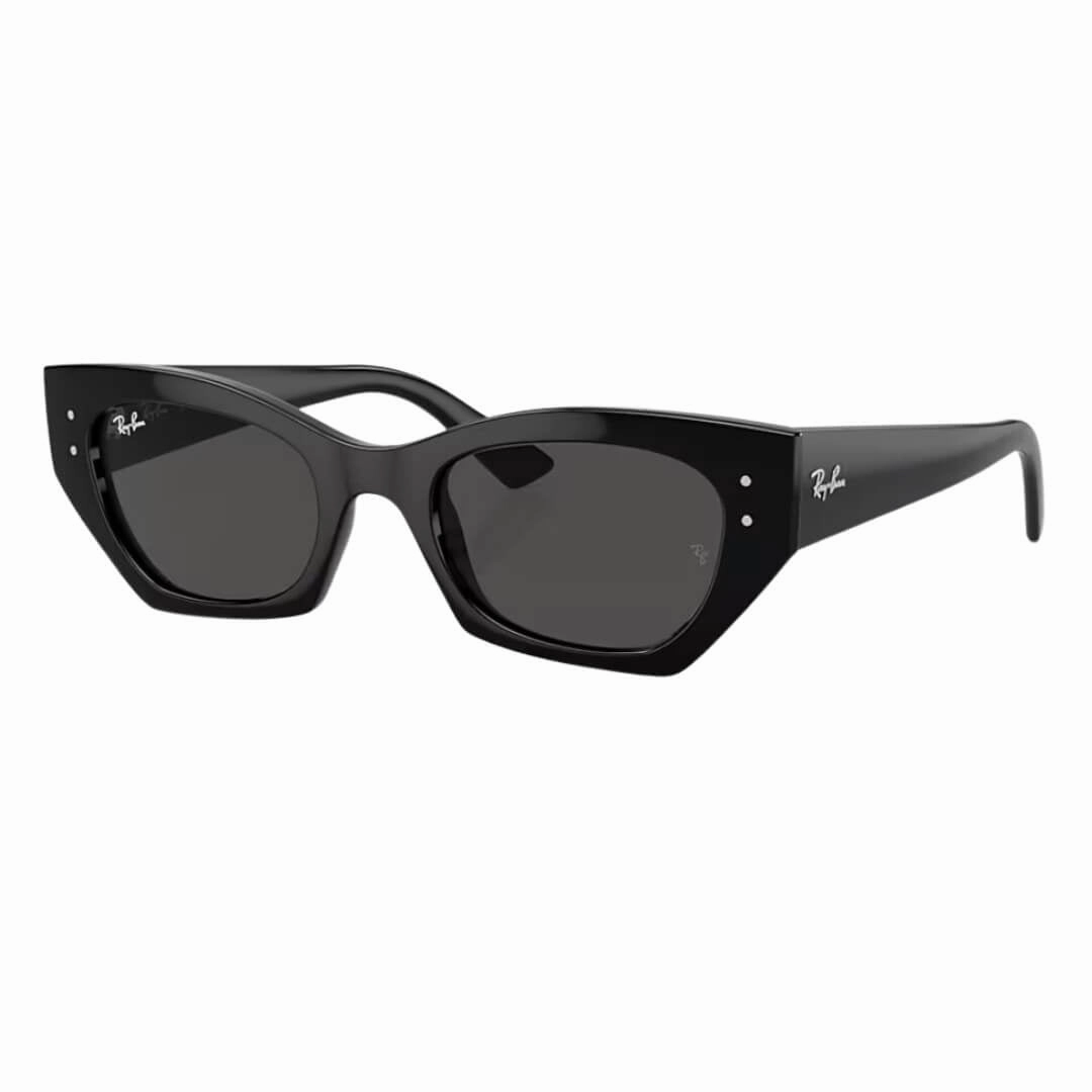 Special Price Offer EndofWeek Deals Ray-Ban Zena Rb4430 667787 52 - Black Frame With Dark Grey Lens