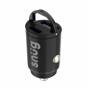 Snug Dual Port Mini Car Charger Pd/Usb 30W - Black (Sncar-Min2Pd) Instant Hot Deal Flash Pick Today