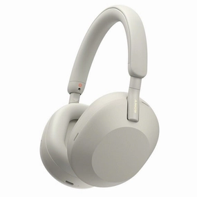 Sony Wh-1000Xm5 Wireless Noise Cancelling Over-Ear Headphones - Silver Deal of the Day Today Only Special