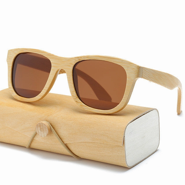 Wood Sunglasses Square With Case Mega Savings Now Hot Offer Inside