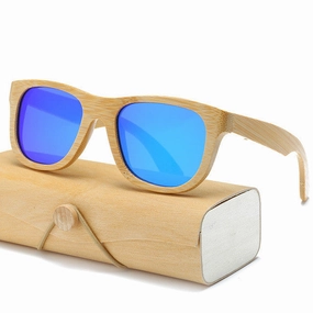 Save More Online Save Big Today Wood Sunglasses Square With Case