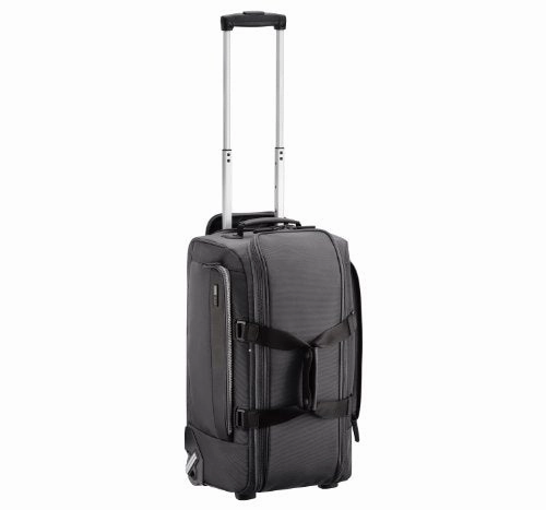 Zero Halliburton Zest Wheeled Carry-On Duffel, Black, One Size Todays Steal