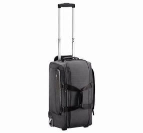 Zero Halliburton Zest Wheeled Carry-On Duffel, Black, One Size Todays Steal