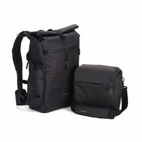 EndofWeek Deals Shimoda Side Street 22 Starter Kit With Medium Modular Top Loader - Anthracite Black