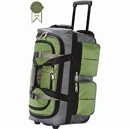 Special Savings Today Athalon 22 Inch 15-Pocket Duffel, Grass Gray, One Size