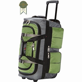 Special Savings Today Athalon 22 Inch 15-Pocket Duffel, Grass Gray, One Size