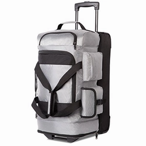 Exclusive Hot Pick Coolife Rolling Duffel Travel Duffel Bag Wheeled Duffel Suitcase Luggage 8 Pockets
