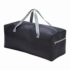 Dont Miss This Offer Foldable Duffel Bag 30" / 75L Lightweight With Water Rresistant For Travel (Black)