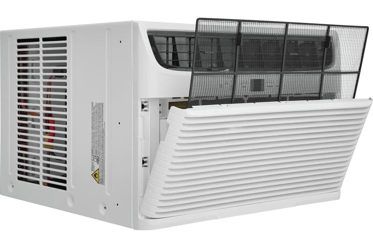 Frigidaire FHWE252WA2 Frigidaire 25,000 Btu Window Air Conditioner With Supplemental Heat And Slide Out Chassis