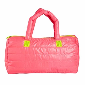 Shop Grab Now Fuel Hot Pink Gym Bag Duffle Zipper Weekender For Women Duffel Weekend Carry On With Zipper Pocket